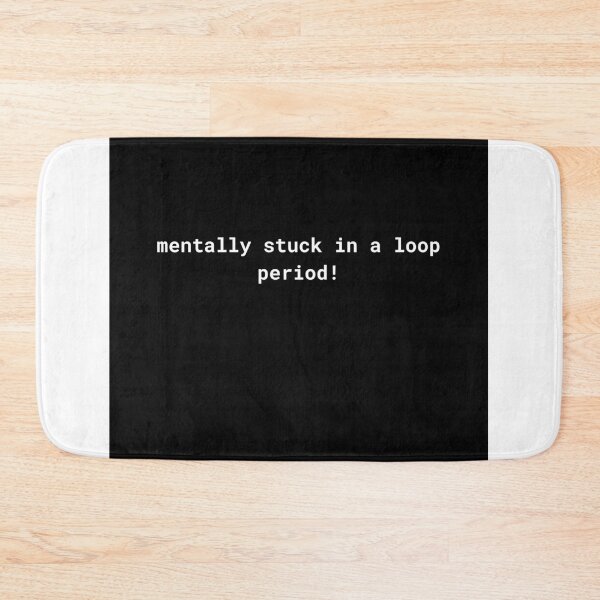 Item preview, Mentally Stuck in an Infinite Loop Coding Humor Programmer T-Shirt designed and sold by lookmorestylish.