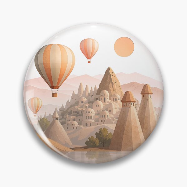 Item preview, Cappadocia Geometric Design – Turkey Aesthetic designed and sold by ArtYouFeel.
