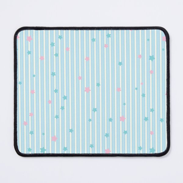Item preview, Little Twinkle Stars on Blue-White Stripe Pattern designed and sold by kindacute-shop.