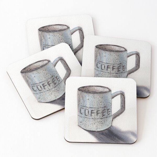 Item preview, Minimal Coffee Art – Cozy Cafe Vibes Illustration designed and sold by Tsveti_watercolors.