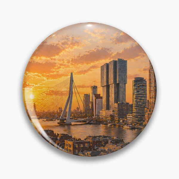 Item preview, Rotterdam Sunset Retro Design – Netherlands Aesthetic designed and sold by ArtYouFeel.