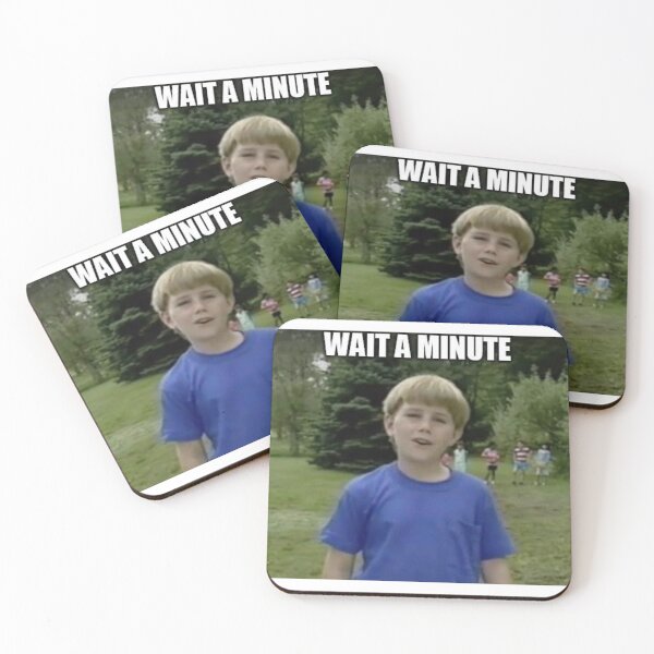 Item preview, Wait a minute meme designed and sold by RedVelvetUtd.
