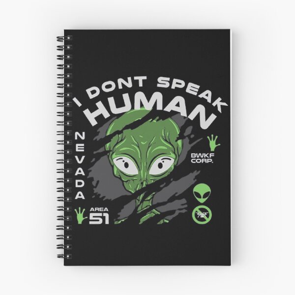 Item preview, Funny Alien T-Shirt, I Don't Speak Human 5 Stars Shirt, Area 51 Alien Tee, Meme Shirt, Gift for Him, Funny Graphic Tee, Viral Shirt designed and sold by MangadiDesigns.