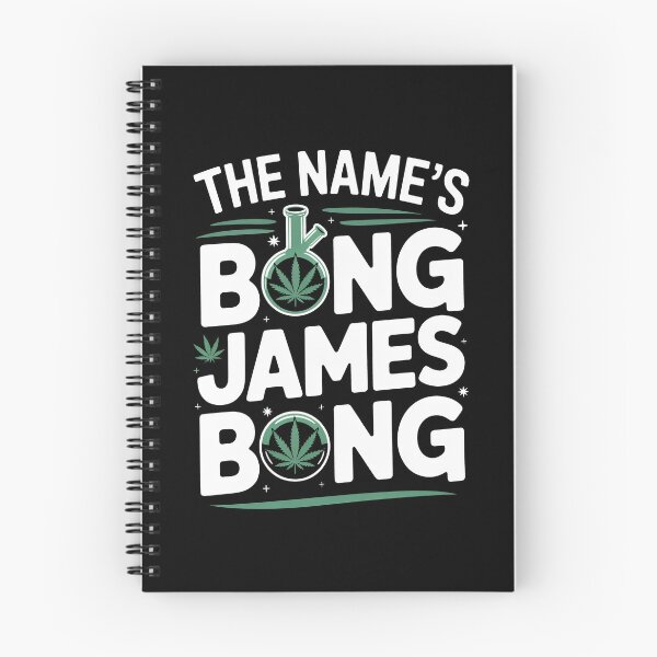 Item preview,  The Name's Bong James Bong Funny Weed designed and sold by Say It With Ink.