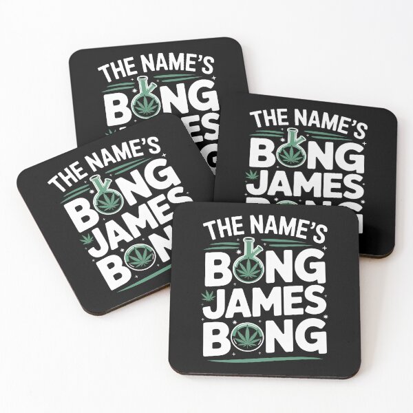 Item preview,  The Name's Bong James Bong Funny Weed designed and sold by Say It With Ink.