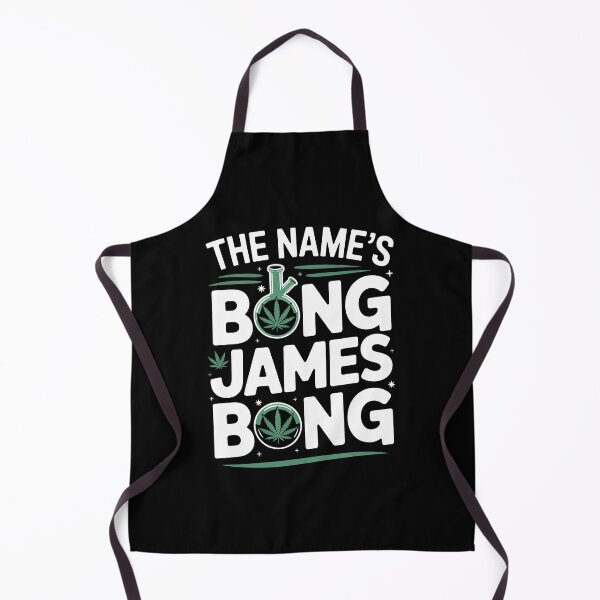 Item preview, The Name's Bong James Bong Funny Weed designed and sold by Say It With Ink.