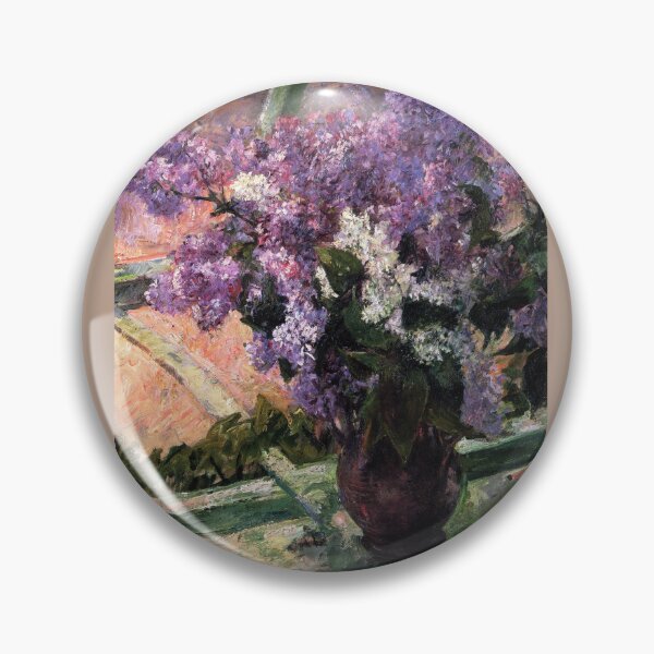 Item preview, Lilacs at the Window, 1880 — Mary Cassatt designed and sold by L'Atelier 1888.