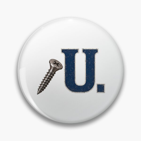 Item preview, SCREW U COLLECTION – Ivy Navy Collegiate Screw U – WORN LOOK designed and sold by WheelieGdArt.