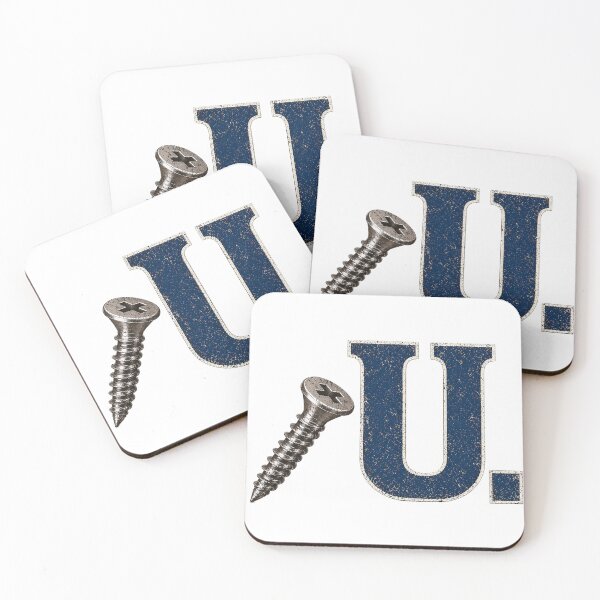 Item preview, SCREW U COLLECTION – Ivy Navy Collegiate Screw U – WORN LOOK designed and sold by WheelieGdArt.