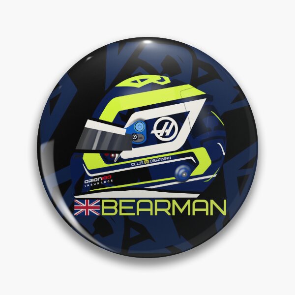 Item preview, Bearman 87 F1 2026 Helmet Design for Ollie Fans designed and sold by Pink Polar F1.