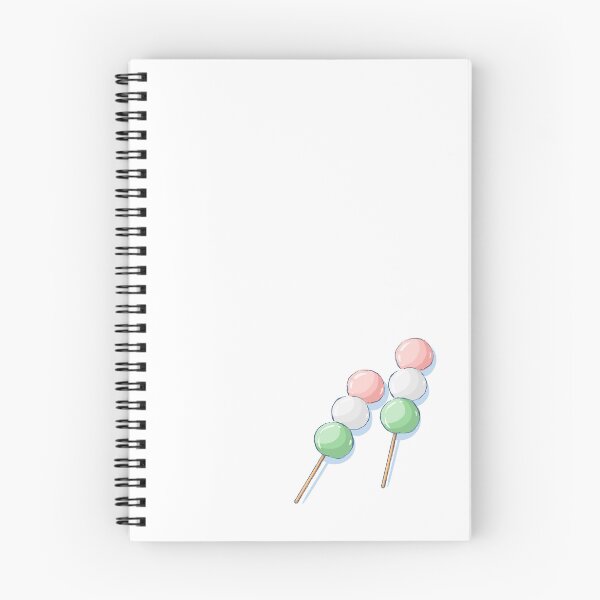 Item preview, Cozy Hanami Dango Duo - Kawaii Japanese Mochi Dessert Art designed and sold by morimist.