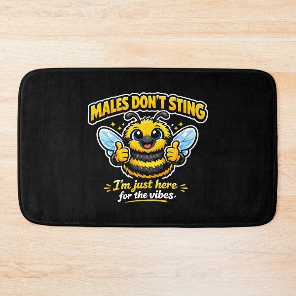 Item preview, Bumblebee Positive Vibes Nature Humor designed and sold by SplashTastic.