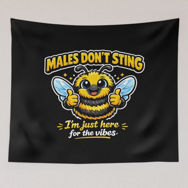 Item preview, Bumblebee Positive Vibes Nature Humor designed and sold by SplashTastic.