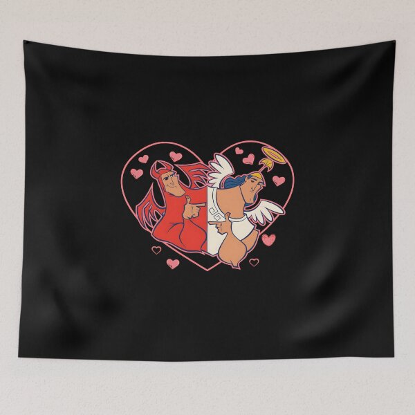Item preview, Angel And Devil Kronk The Emperors New Groove designed and sold by RomeroDane.
