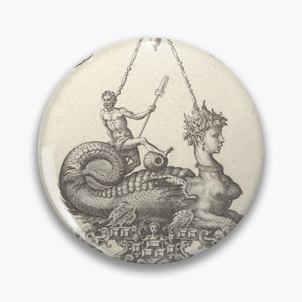 Item preview, Collaert Sphinx Fish Carrying Man | Nautical designed and sold by GammaRay.