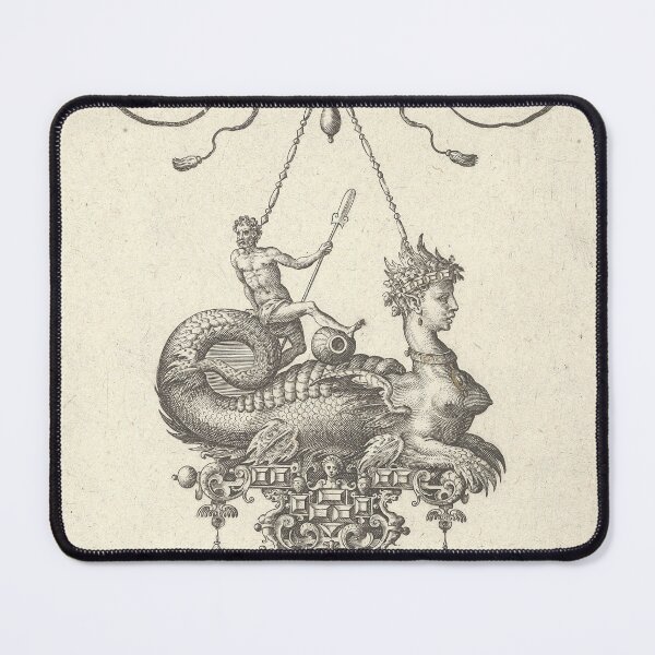 Item preview, Collaert Sphinx Fish Carrying Man | Nautical designed and sold by GammaRay.