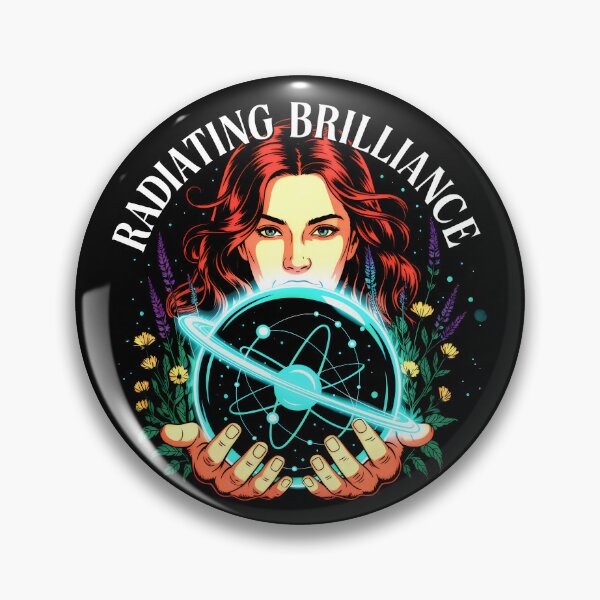 Item preview, Radiating Brilliance Science Art Empowered Women designed and sold by SplashTastic.