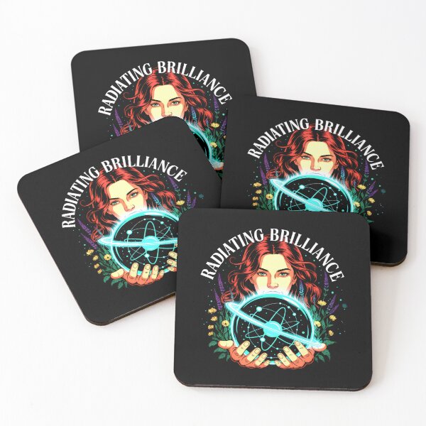 Item preview, Radiating Brilliance Science Art Empowered Women designed and sold by SplashTastic.