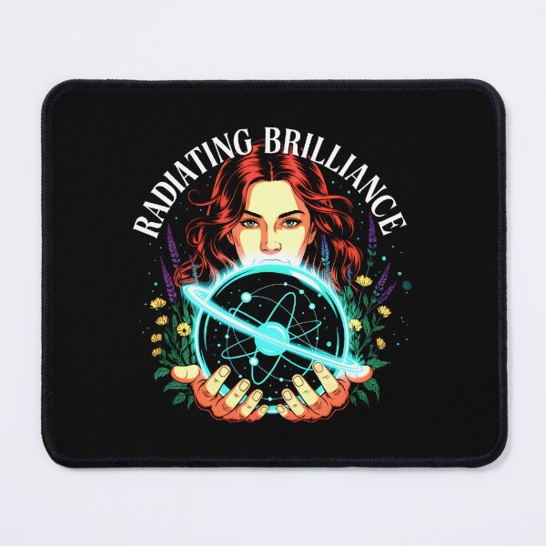 Item preview, Radiating Brilliance Science Art Empowered Women designed and sold by SplashTastic.
