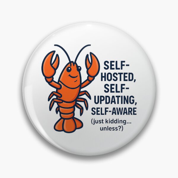Item preview, Self Hosted OpenClaw Quote designed and sold by Thinglish Lifestyle.