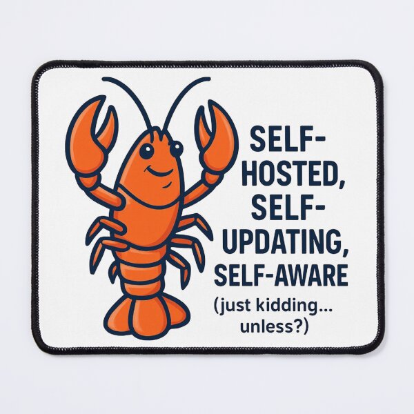 Item preview, Self Hosted OpenClaw Quote designed and sold by Thinglish Lifestyle.