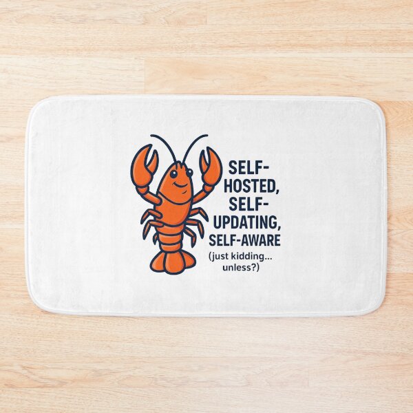 Item preview, Self Hosted OpenClaw Quote designed and sold by Thinglish Lifestyle.