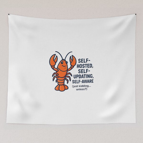 Item preview, Self Hosted OpenClaw Quote designed and sold by Thinglish Lifestyle.