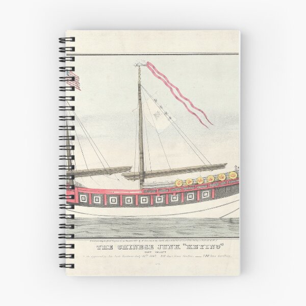 Item preview, Currier Chinese Junk Keying 1847 | Nautical designed and sold by GammaRay.