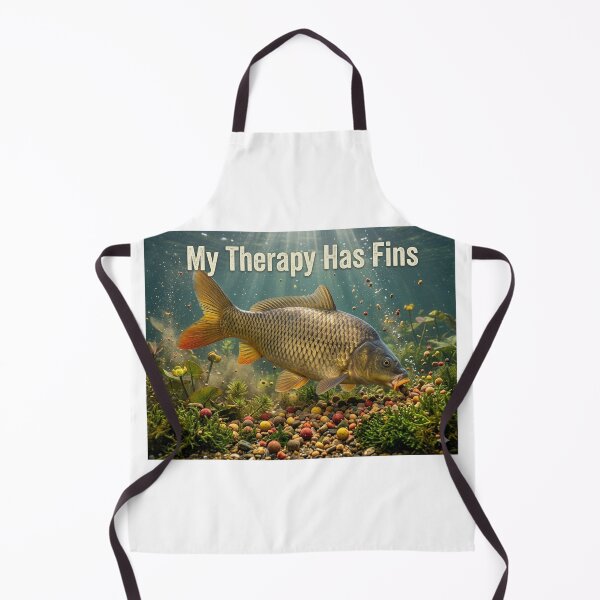 Item preview, My Therapy Has Fins: The Golden Carp's Feast designed and sold by CoolLookClothes.
