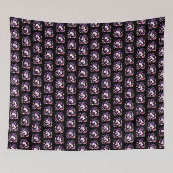 Item preview, Cozy Spell Ghost Cottagecore Witch Kawaii Spooky Art designed and sold by Hauntingly Cute.