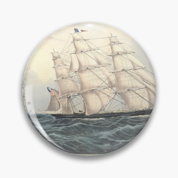Item preview, Buttersworth Clipper Ship | Nautical designed and sold by GammaRay.