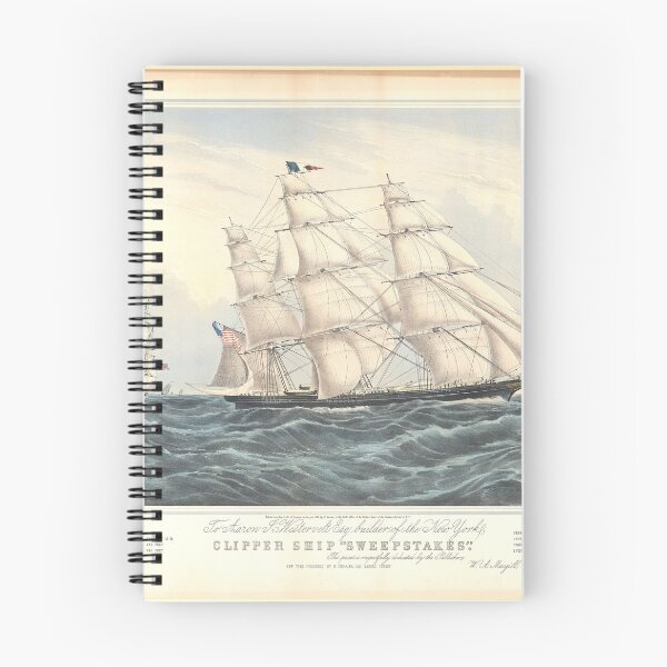 Item preview, Buttersworth Clipper Ship | Nautical designed and sold by GammaRay.