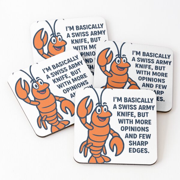 Item preview, OpenClaw Swiss Army Knife Quote designed and sold by Thinglish Lifestyle.