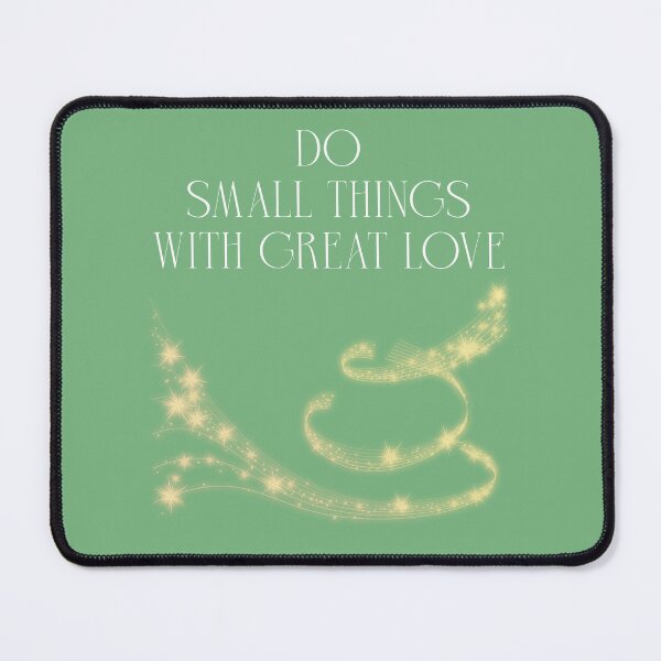 Item preview, Do Small Things With Great Love Golden Stars Theme designed and sold by hurmerinta.