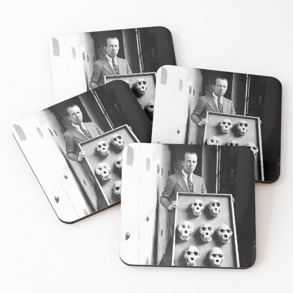 Item preview, Anatomist With Skull | Vintage Medical designed and sold by GammaRay.