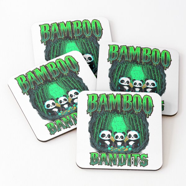 Item preview, Bamboo Bandits Neon Panda Crew designed and sold by Anantha's Studio.