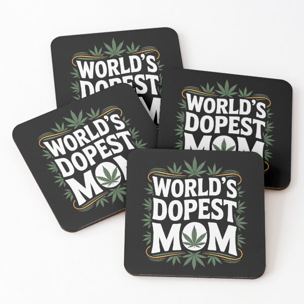 Item preview, World's Dopest Mom Funny Cannabis designed and sold by Say It With Ink.