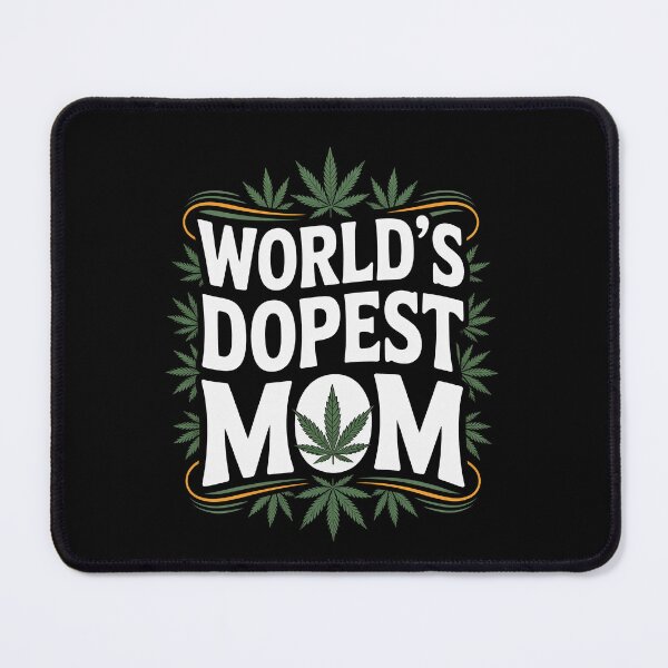 Item preview, World's Dopest Mom Funny Cannabis designed and sold by Say It With Ink.