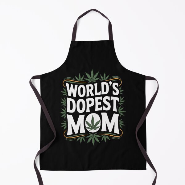 Item preview, World's Dopest Mom Funny Cannabis designed and sold by Say It With Ink.