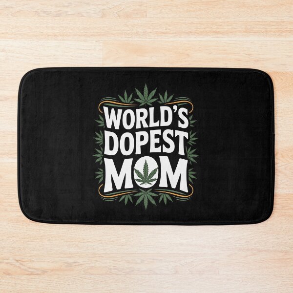 Item preview, World's Dopest Mom Funny Cannabis designed and sold by Say It With Ink.