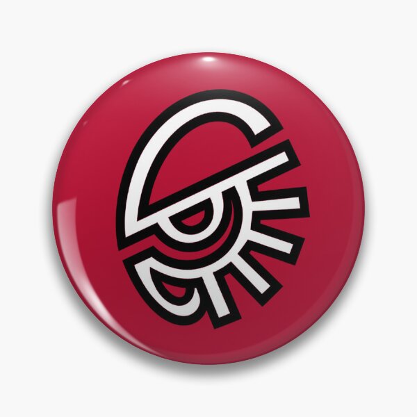 Item preview, Eldritch Raiders Emblem - Aeldari Corsair Symbol on Red designed and sold by Luke Brincat.