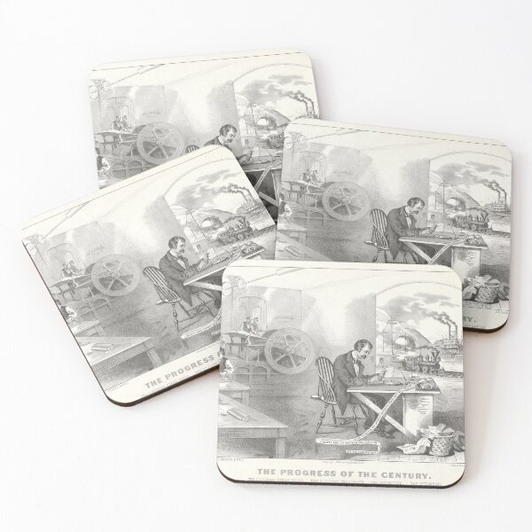 Item preview, Currier Ives Steam Age Machines | Vintage Travel designed and sold by GammaRay.
