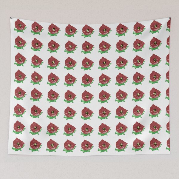Item preview, Red Tulip Floral Illustration designed and sold by Najomiartstudio.