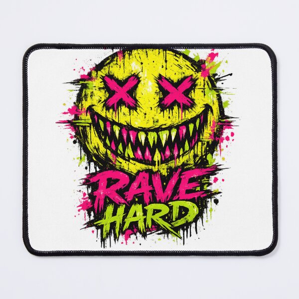 Item preview, Rave Hard Acid Smiley designed and sold by  ZenRave Designs.