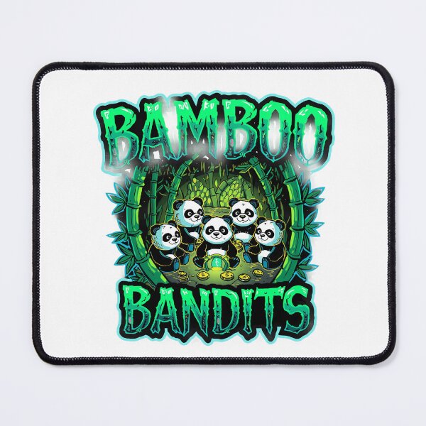 Item preview, Masked Panda Crew Bamboo Bandits designed and sold by Anantha's Studio.