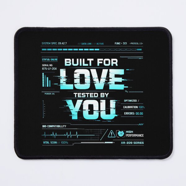 Item preview, Built For Love Techwear Modern Romance designed and sold by SplashTastic.