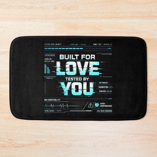 Item preview, Built For Love Techwear Modern Romance designed and sold by SplashTastic.