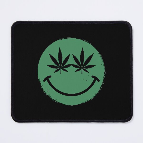 Item preview, Weed Smiling Face Funny Stoner  designed and sold by Say It With Ink.