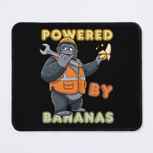 Item preview, Theme Park Engineer Gorilla – Powered by Bananas designed and sold by jindezign.