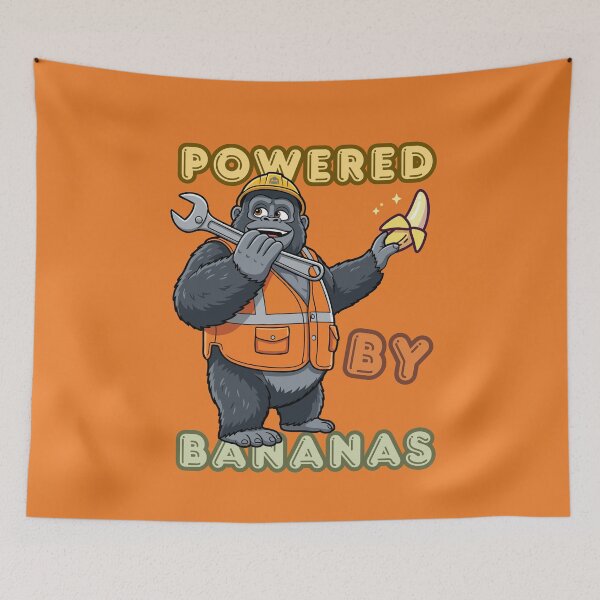 Item preview, Theme Park Engineer Gorilla – Powered by Bananas designed and sold by jindezign.
